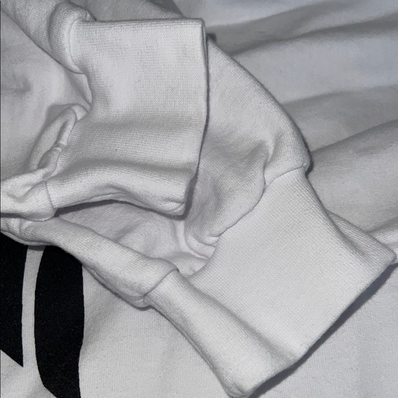 White Graphic Hoodie- Free gift with purchase! - Picture 5 of 9